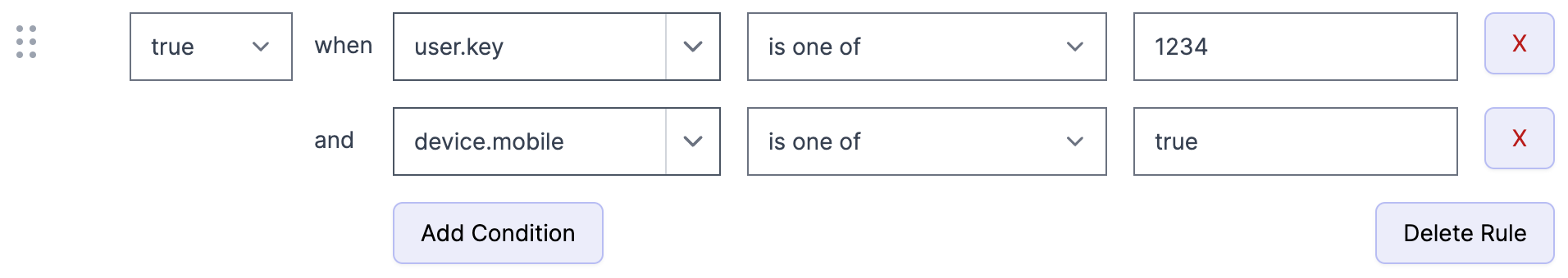 dot notation in UI
